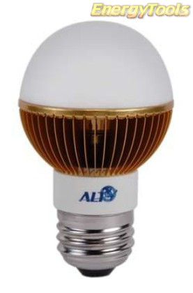 Led kogel E27 G19 230V 7W warm wit 420Lm 180° Cree - led kogellampen