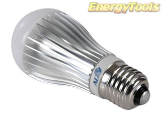 E27 Led Peertje A19 230V 5W koudwit 120Lm 180º Bridgelux - led peertjes