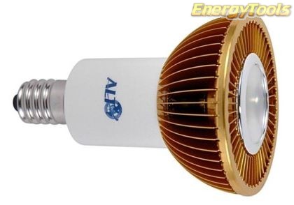 Led spot E14 MR16 230Volt 7Watt warm wit 320Lm 15° Luxeon - led spots