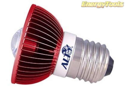 E27 MR16 Led spotje Rood