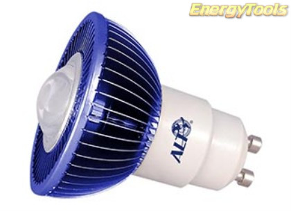GU10 MR16 Led spotje Blauw