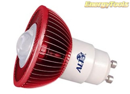 GU10 MR16 Led spotje Rood