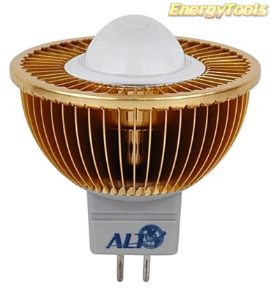 MR16 GU5.3 led spotje 12V Cree XT-E 7W warm wit 580Lm